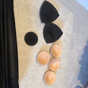 Black and Tan Bra Inserts Bundle